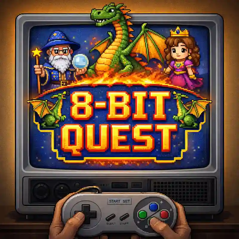 8-Bit Quest slot game online casino loveph22